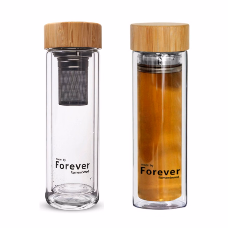 Double Wall Glass Tumbler High Temperature Resistant
