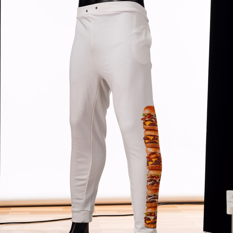 Unisex & Kids' Digital Printed 310G Cotton Sweatpants