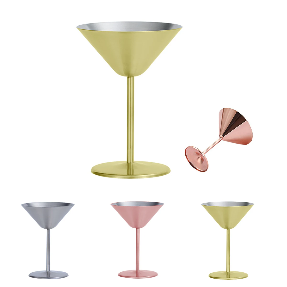 Stainless Steel Martini Goblet 1