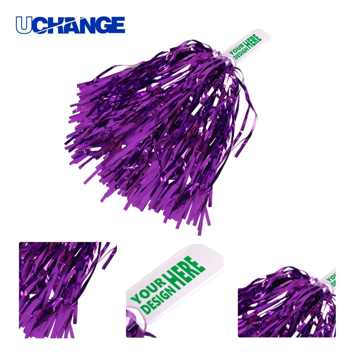 Customizable Cheerleading Poms Set for Events 1
