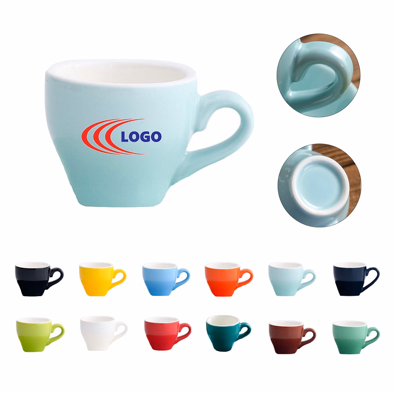2.7oz Procelain Espresso Cups Cappuccino