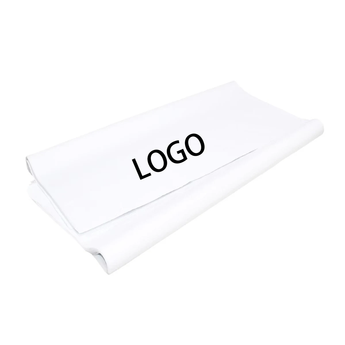 White Kraft Wrapping Paper 43" x 31" 1