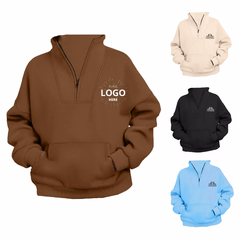 Ladies Quarter Zip Pullover