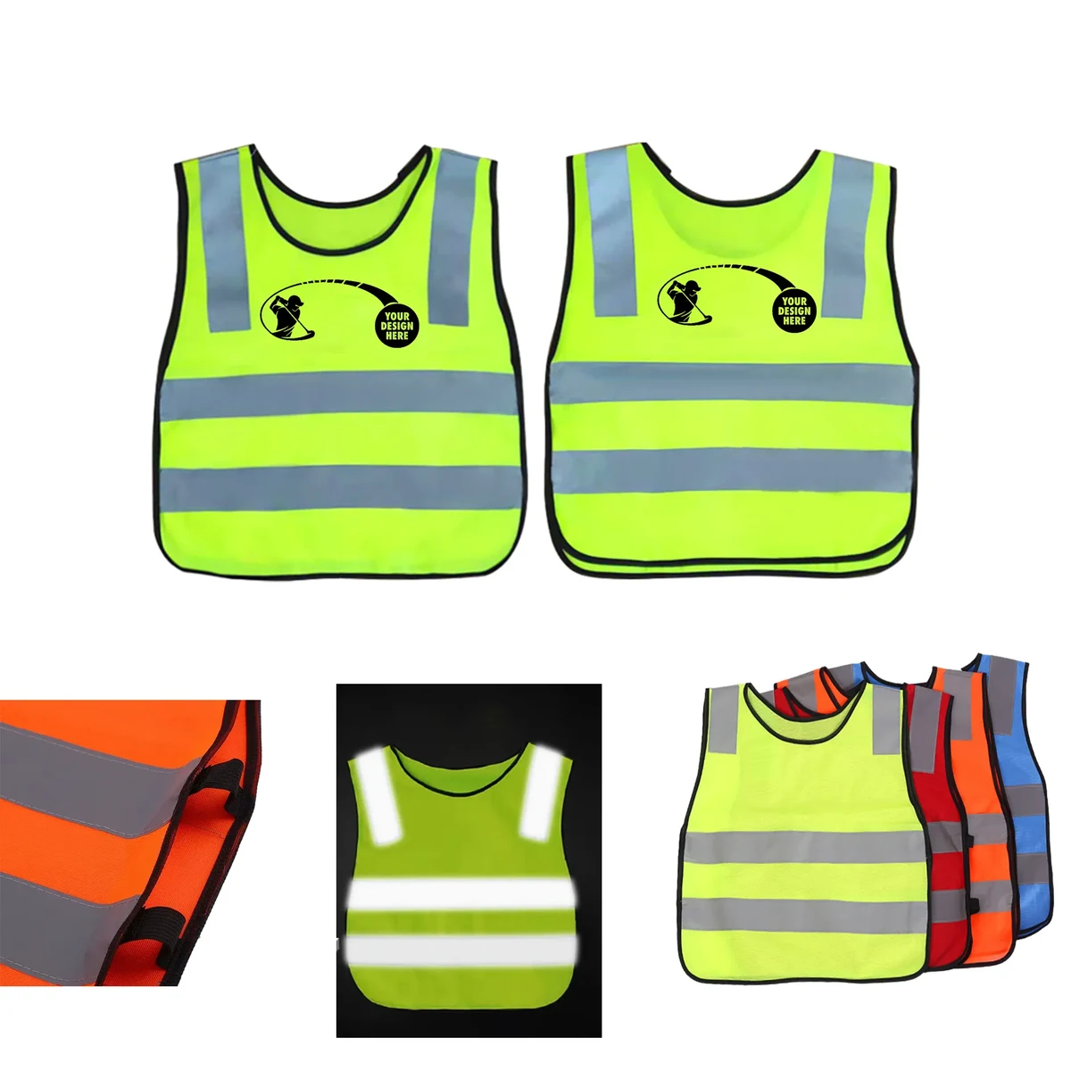 Kids Reflective Safety Vest 1