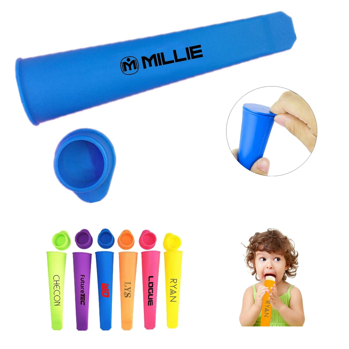 DIY Ice Cream Silicone Mold Handheld 1
