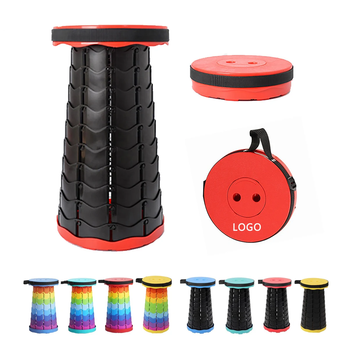 Portable Telescopic Stool Outdoor Compact Seat 1