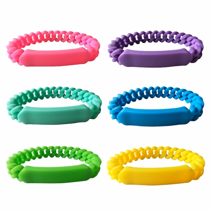Twisted Silicone Wristband