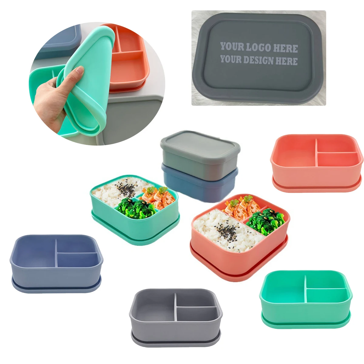 MOQ50 Microwave Oven Compatible With Food Containers 1