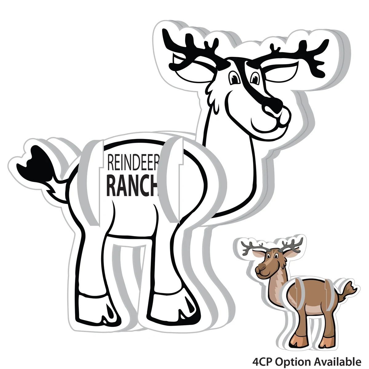 Reindeer 3D Puzzle 1