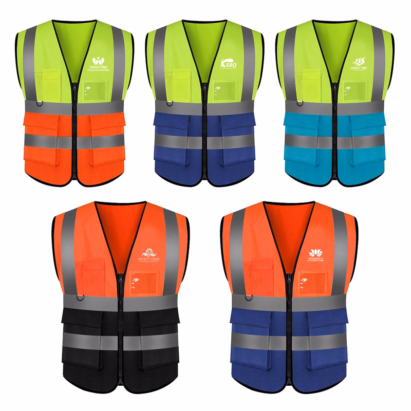 Two Tone Safety Reflective Vest