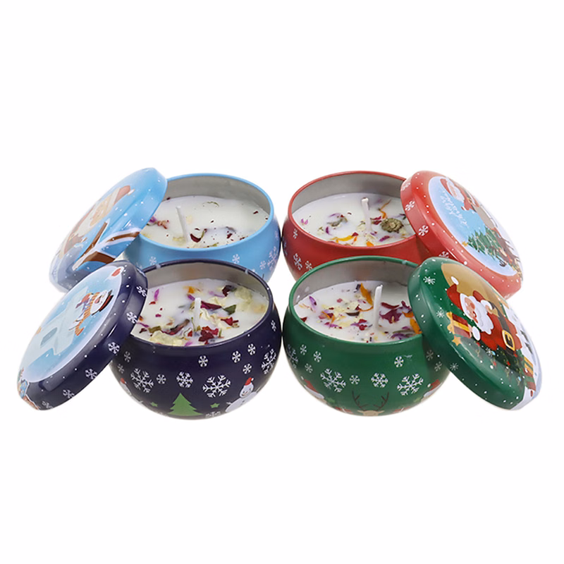 2.2 OZ Soy Wax Christmas Aromatherapy Candle