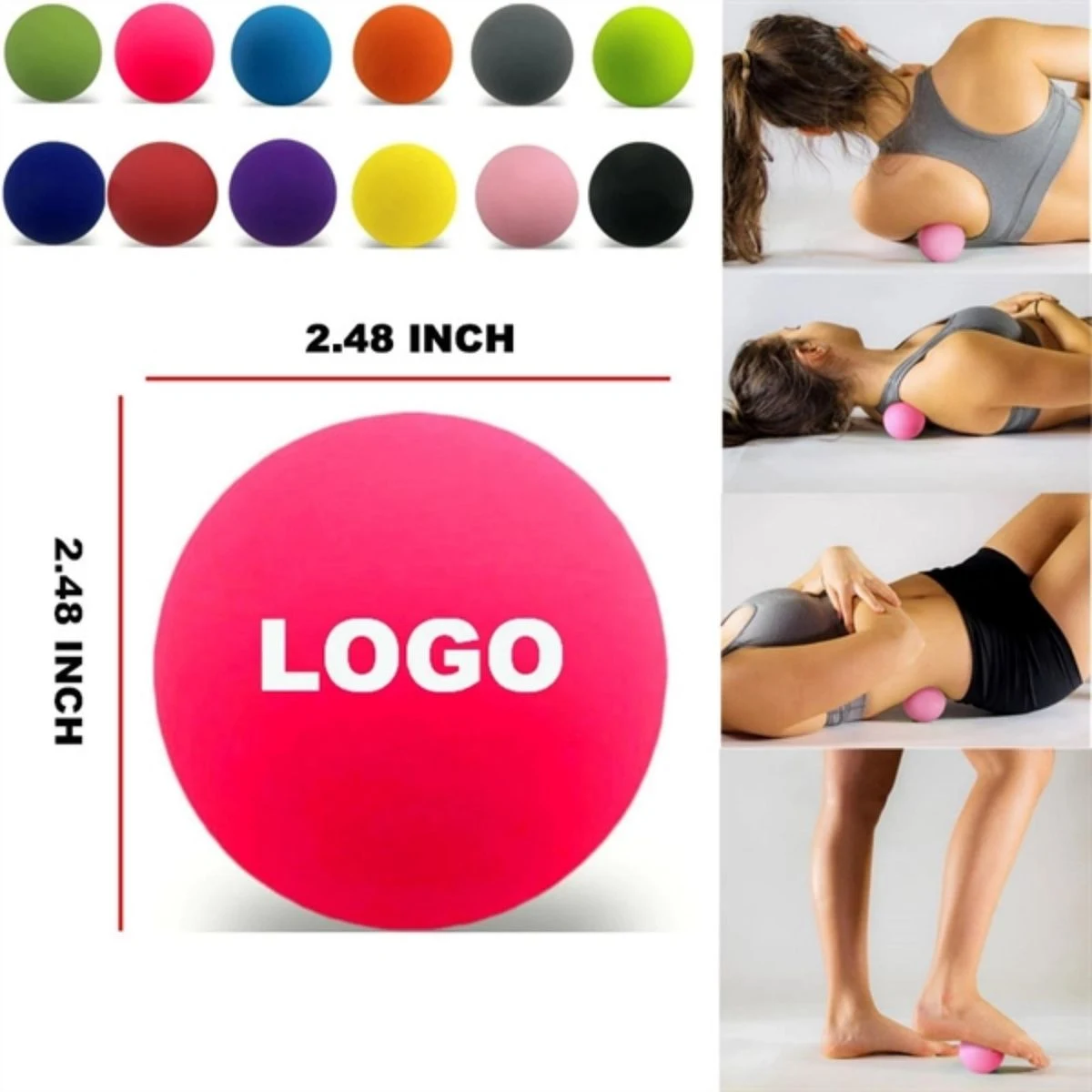 Fitness Muscle Massage Lacrosse Ball 1