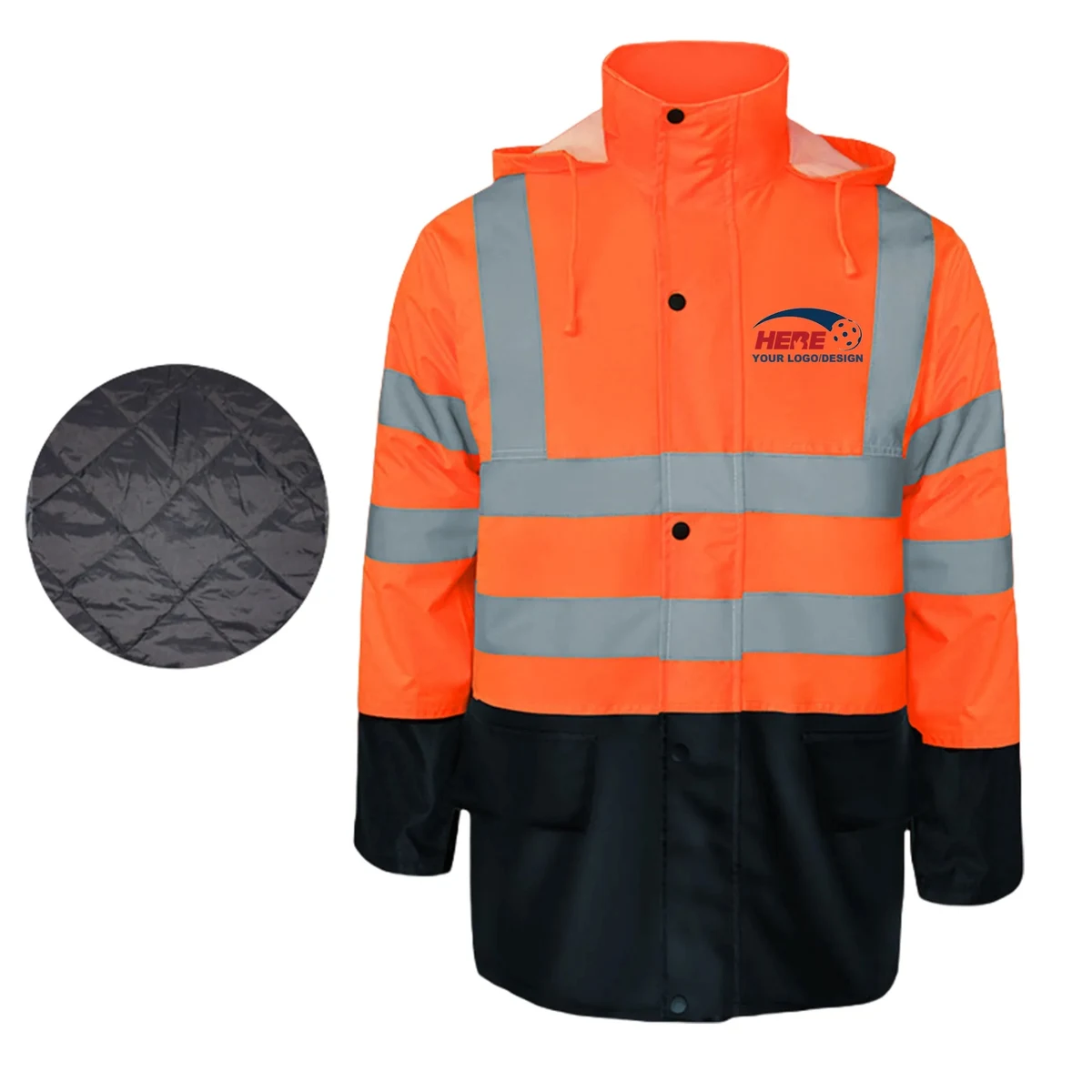 High Visibility Reflective Waterproof Safety Jacket 1