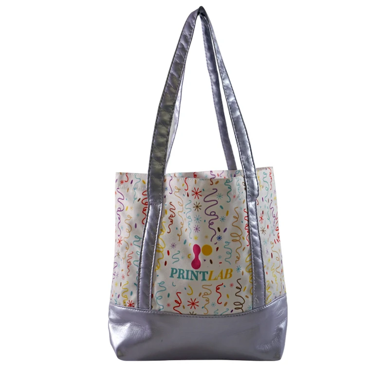 Small Bottom Gusset Luxury Tote (11"H x 14"W x 5"D) 1