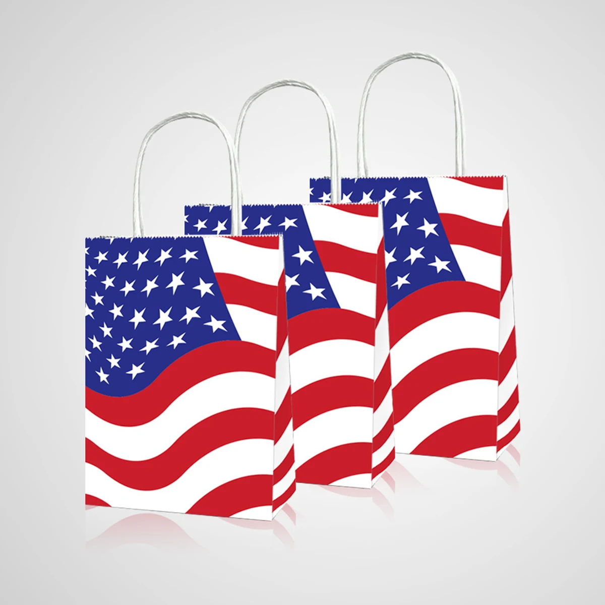 American Flag Gift Bags 1