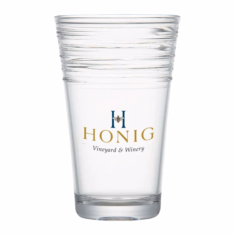 22oz. Acrylic Swirl Cooler Glass