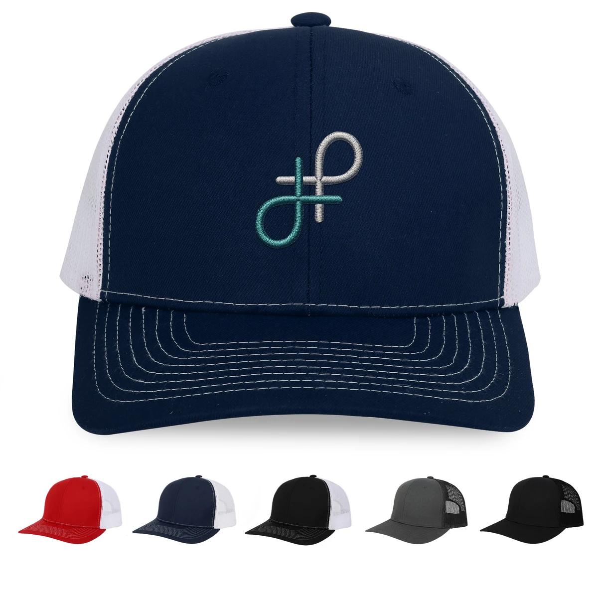 112 Style 6 Panel Snapback Trucker Cap 1
