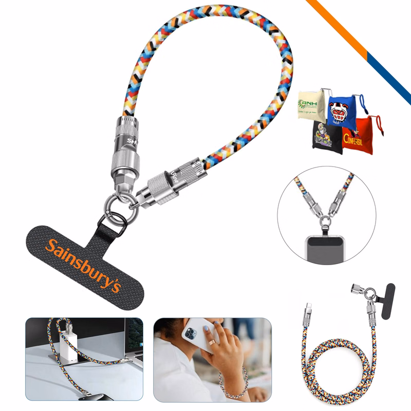 Allsop Phone Tether Lanyard Fast Charging Cable
