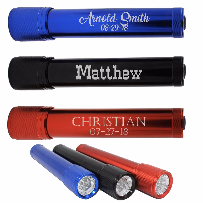7.87" Aluminum 7-LED Flashlights
