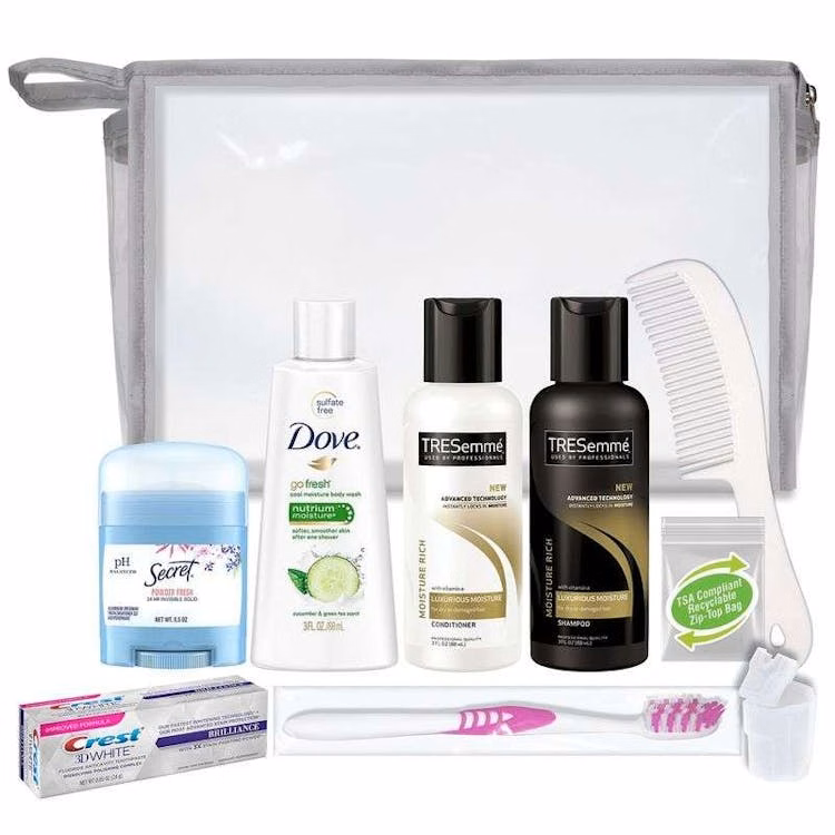 Women's Travel Kit - 10 Piece