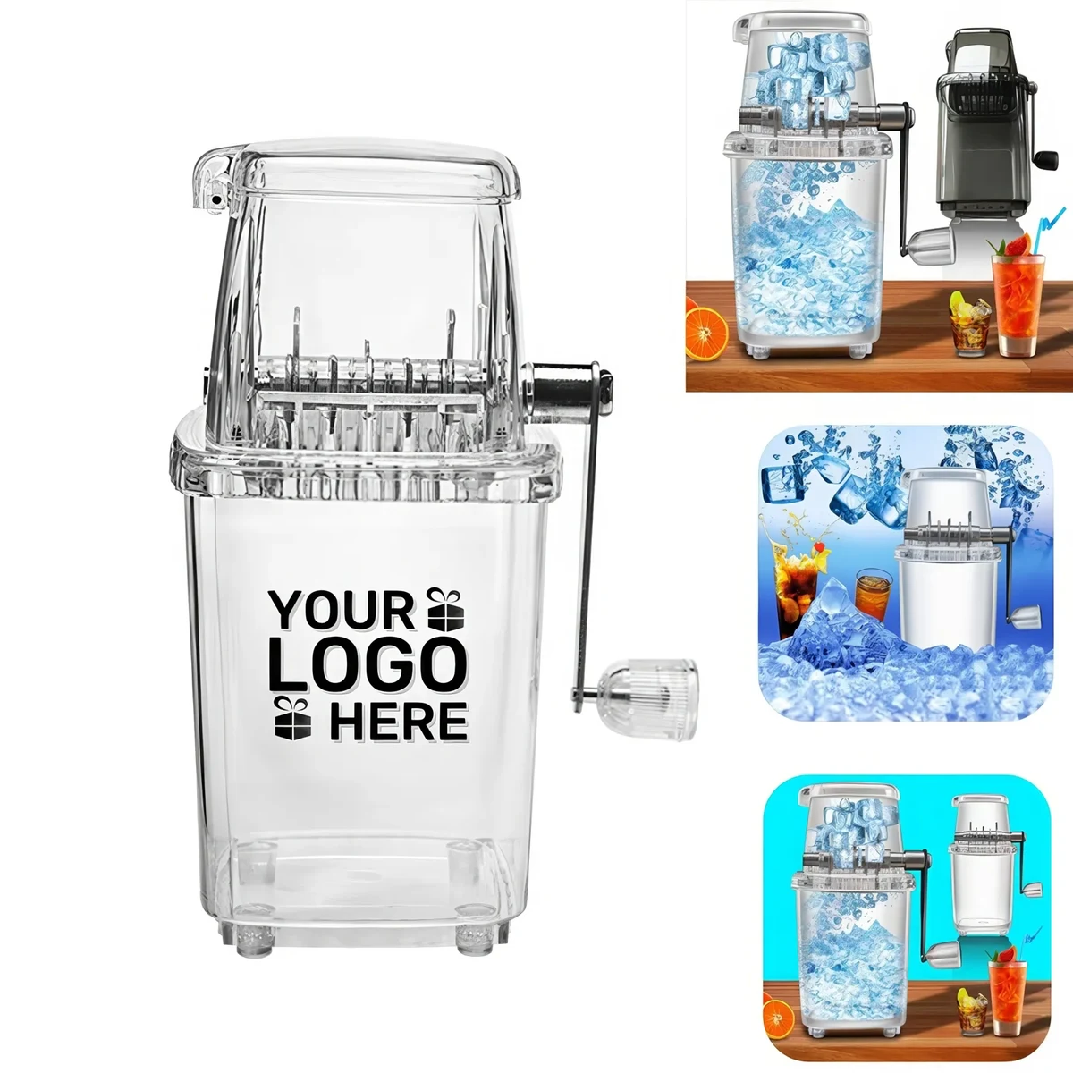 Manual Rotary Ice Crusher 1