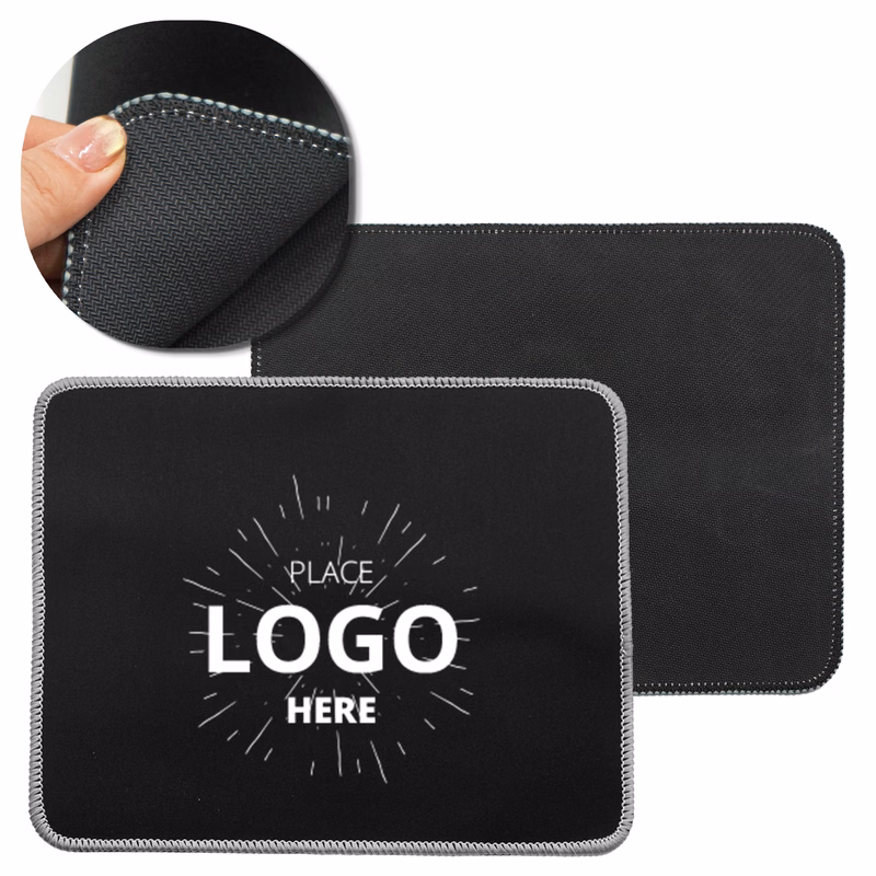 MOQ50 Custom Logo Ergonomic Wrist Rest Mouse Pad Rubber