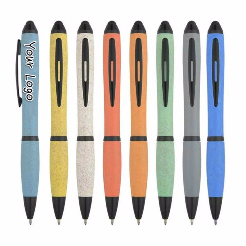 Wheat Straw Twist Action Stylus Pen