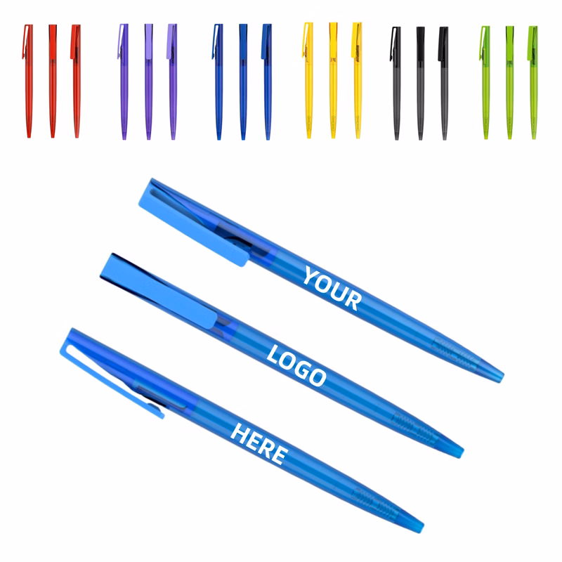 Colored Hybrid Ink Ballpoint Pens Comfortable Grip
