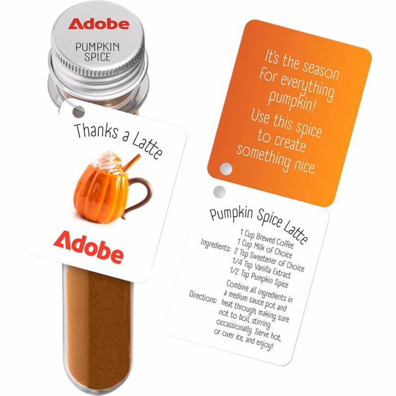Pumkin Spice Tube with Booklet