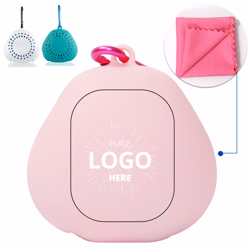 Quick-Dry Cooling Towel Silicone Storage Case
