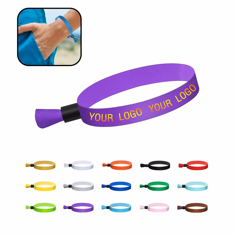 Custom Woven Fabric Wristbands