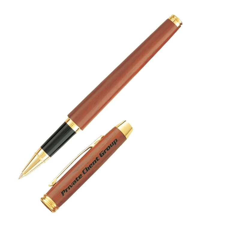 Woodlot Genuine Rosewood Rollerball Pen 1