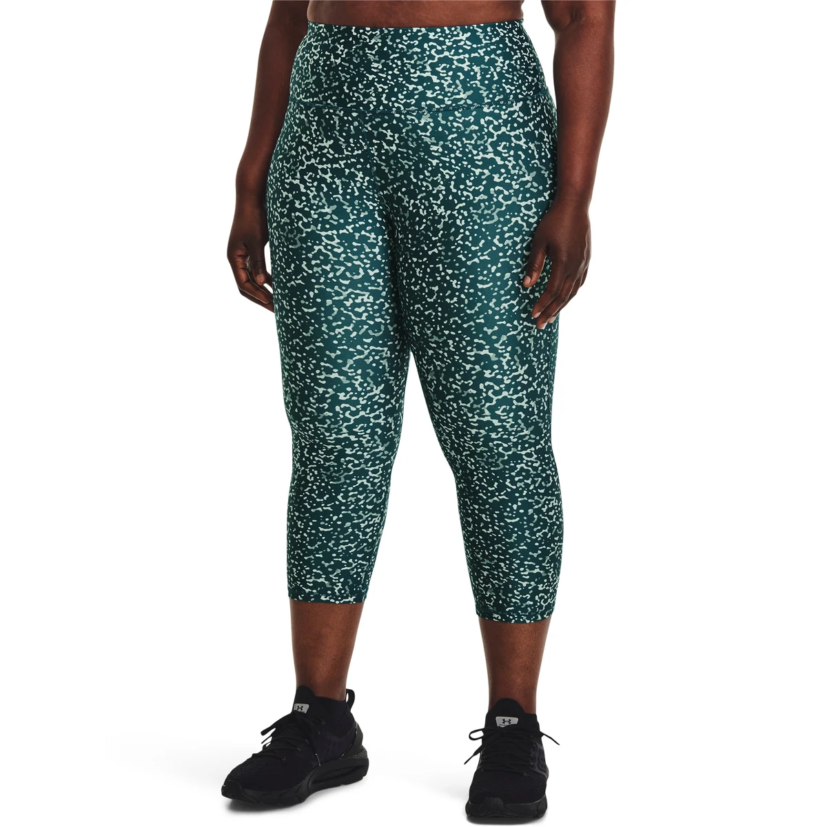 Women's HeatGear No-Slip Waistband Capris 1