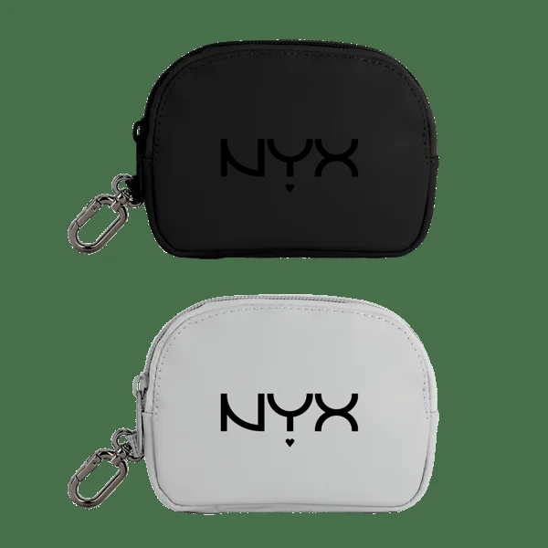 Branson Round Recycled PU Zip Pouch 1