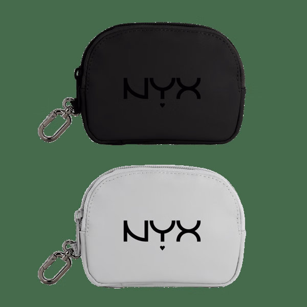 Branson Round Recycled PU Zip Pouch