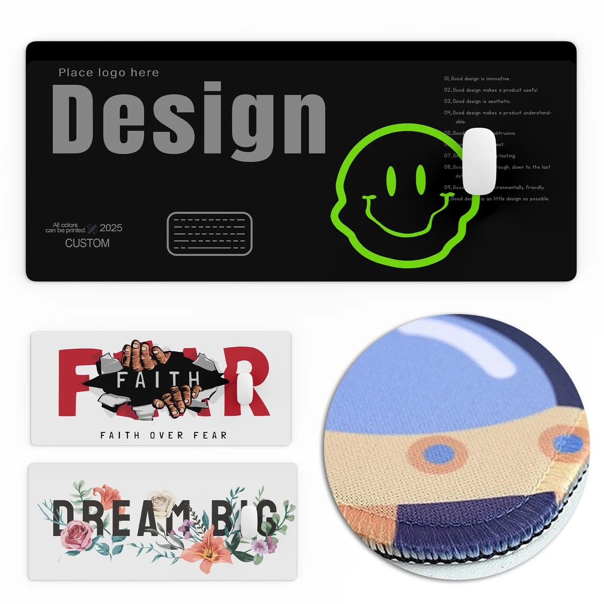 Custom Large Mouse Pad MOQ 100PCS 1