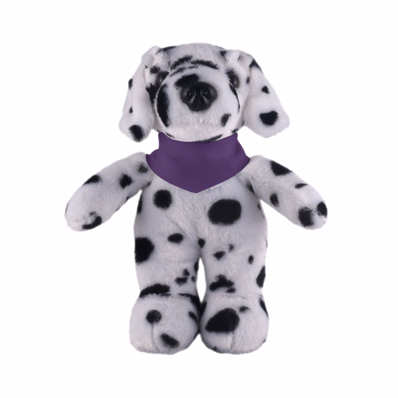 Soft Plush Stuffed Dalmatian with Bandana