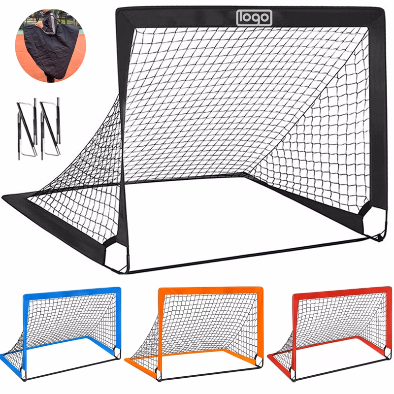 Collapsible Mini Soccer Goal for Backyard Training