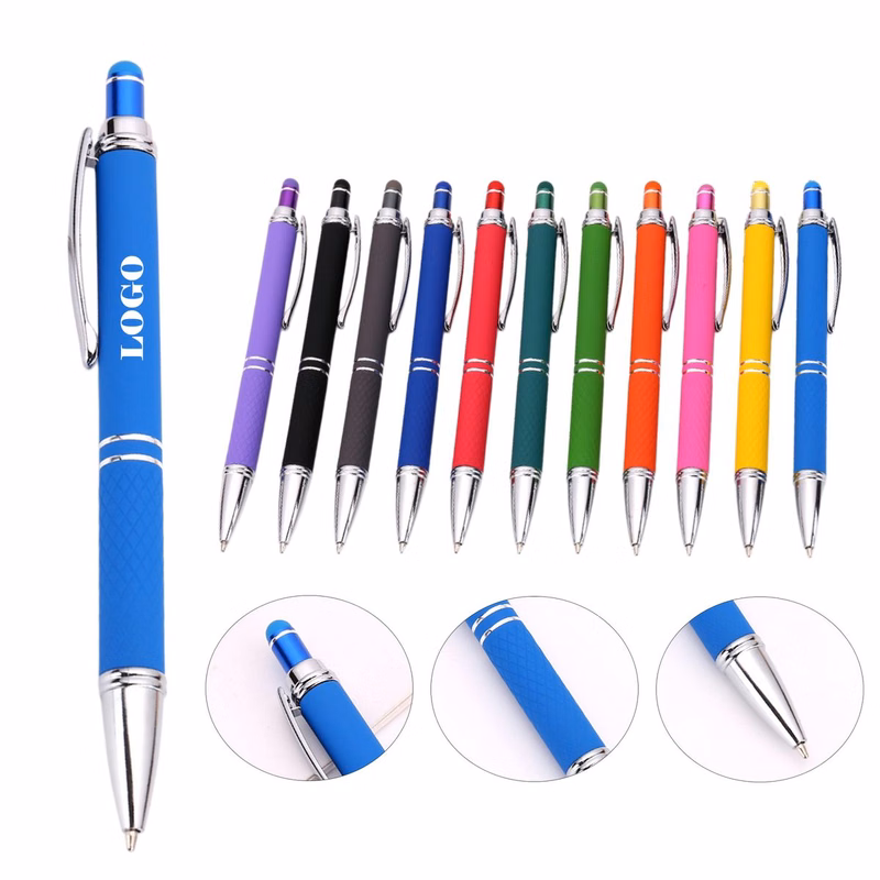 Smooth Retractable Stylus Ballpoint Pen
