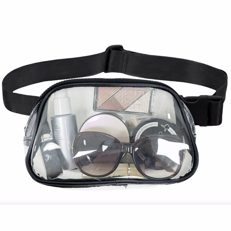 Clear Fanny Pack Stadium Approved Belt Bag
