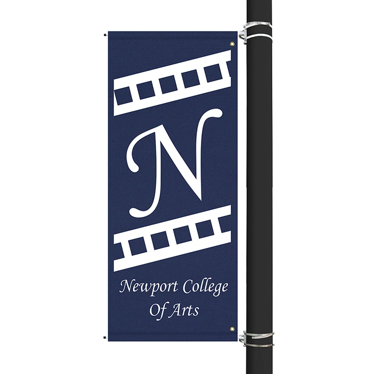 72" x 30" Custom Sunbrella™ Avenue Banner-1 Color Imprint 1