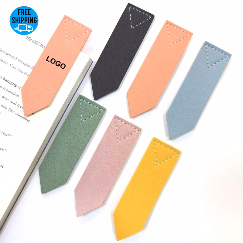 PU Leather Page Corner Bookmark