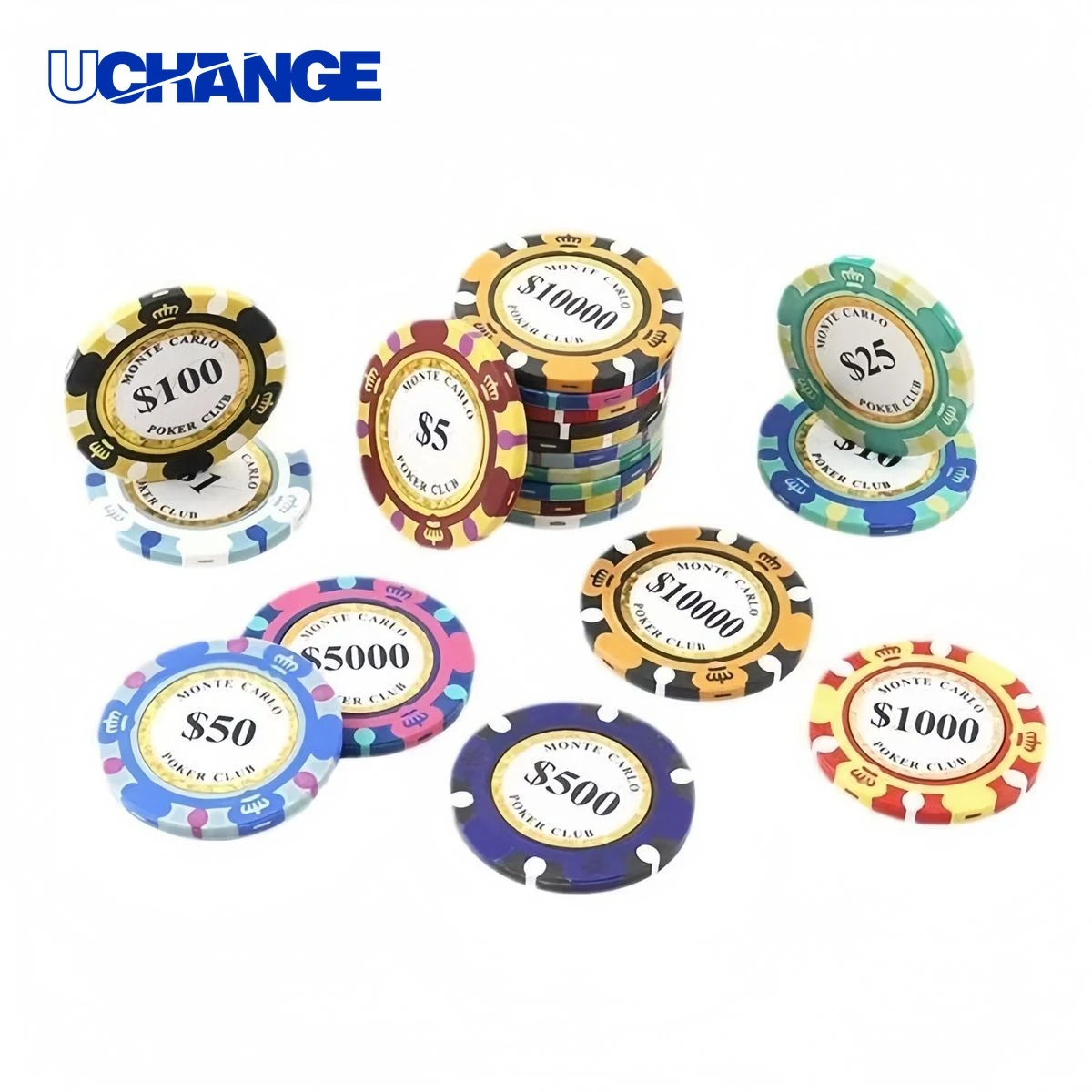 Custom Double Sided Poker Chip 1