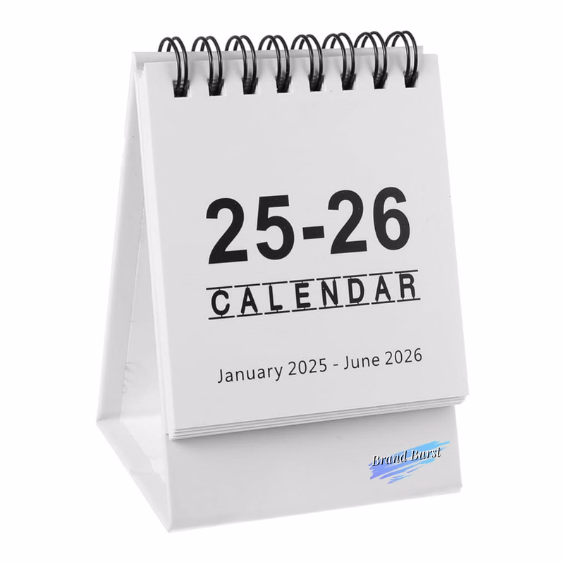 2025-2026 Mini Desk Standing Calendar