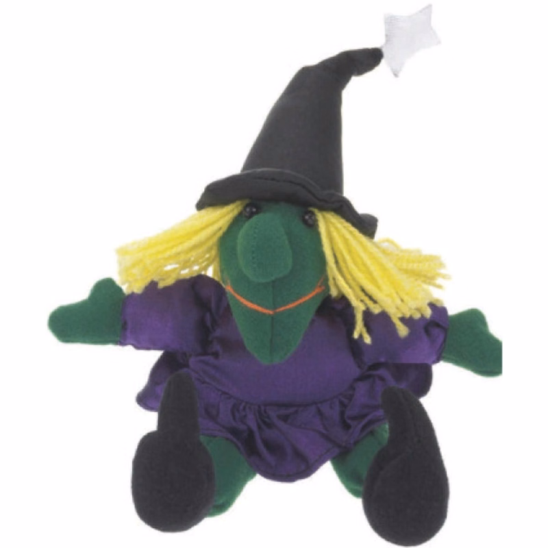 6" Halloween Plush - Witch