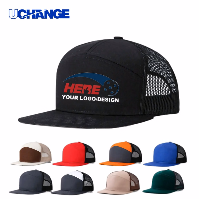 Structured Flat Visor Snapback Cap