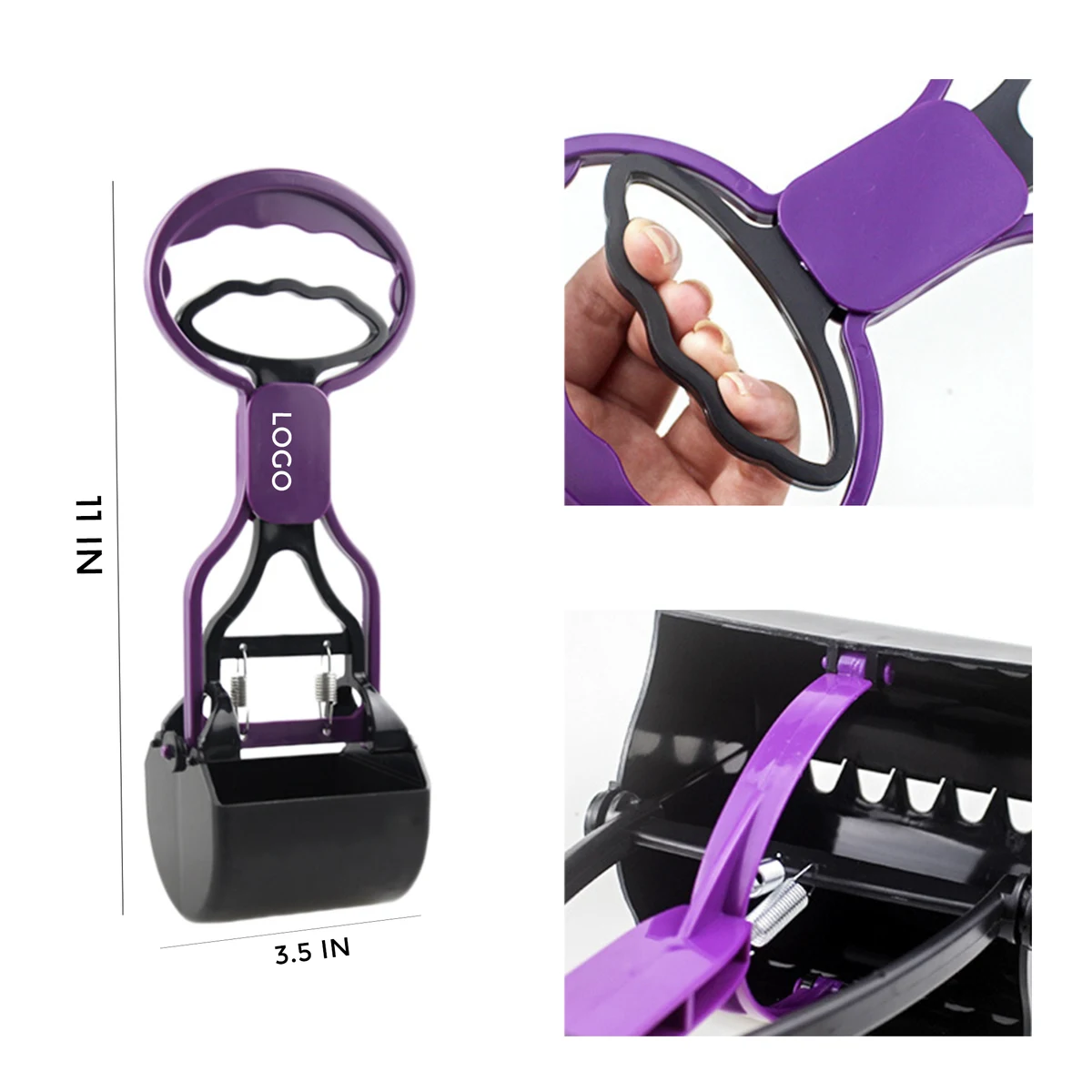 MOQ 10 PCS Hygienic Household Plastic Pet Potty Picker 1