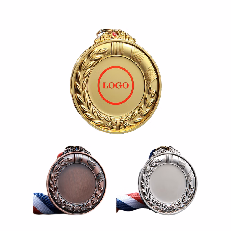 Winner Medals With Neck Ribbon Prizes
