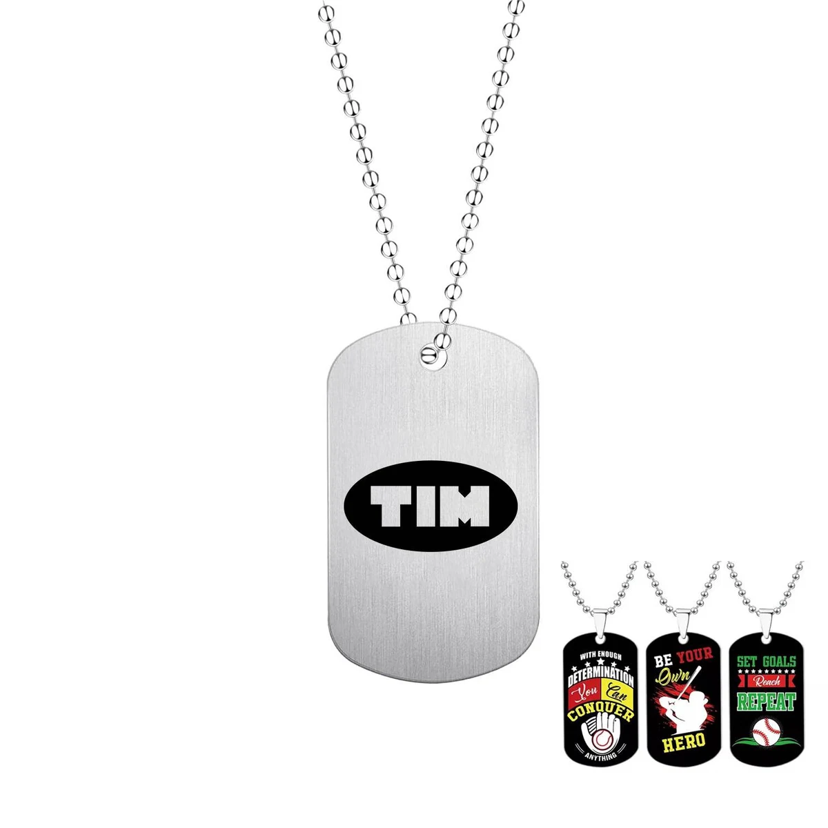 Custom Logo Metal Dog Tag 1