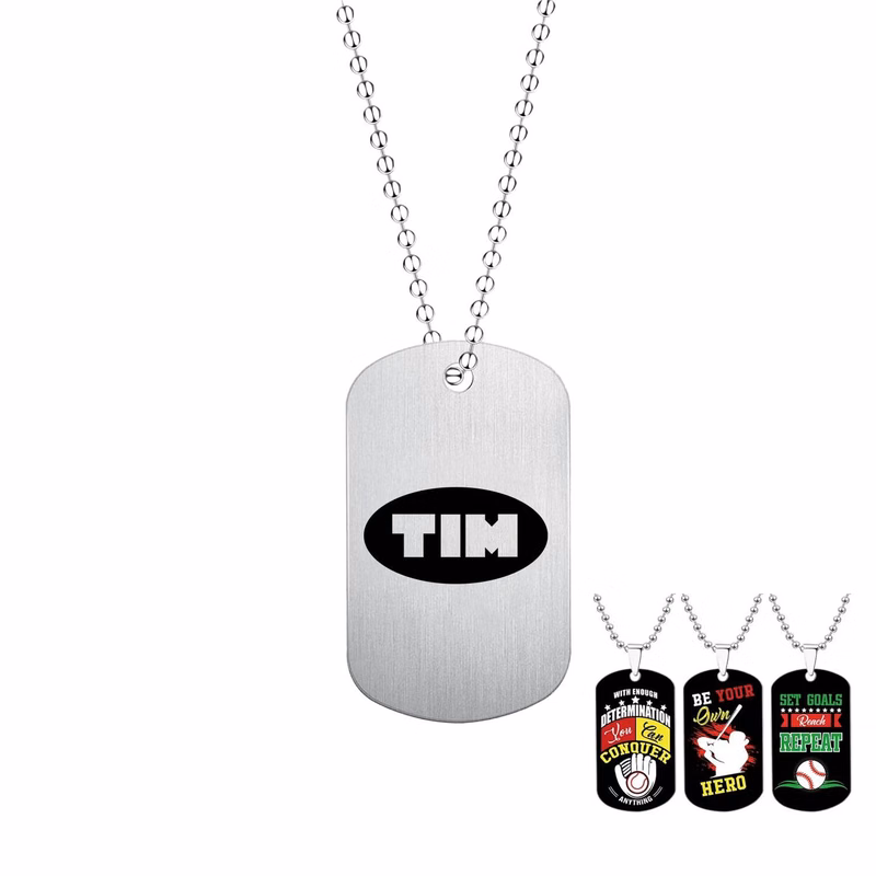 Custom Logo Metal Dog Tag